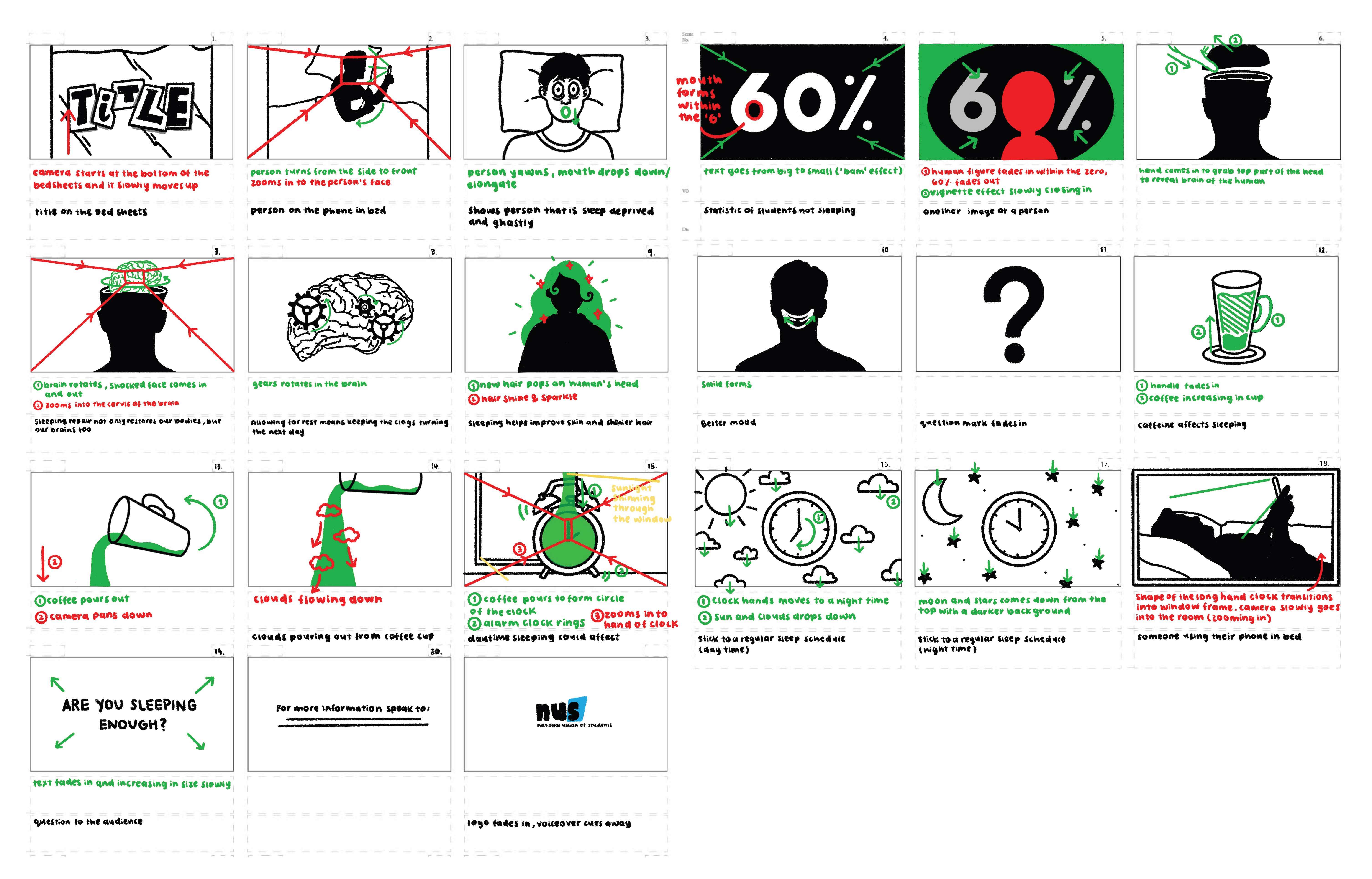 image of refined storyboard